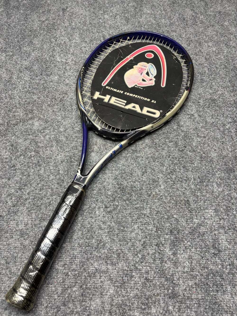 Head Twin Tube Ultimate XL Competition Tennis Racquet Made in Australia L2 NOS